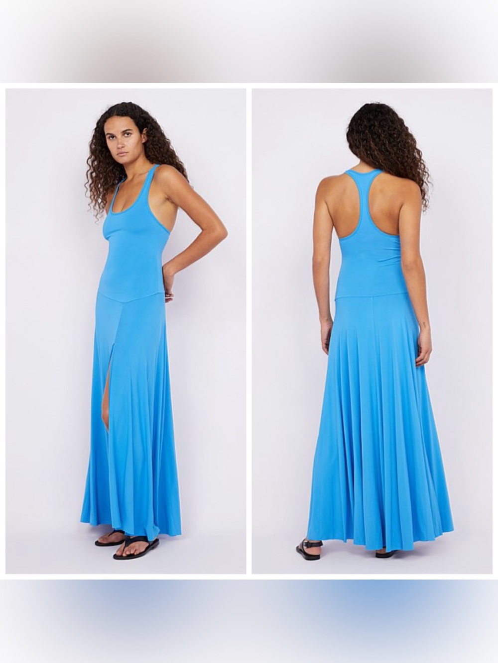 Bec & Bridge‎ Delany Singlet Maxi Dress Azure Blue Size 4